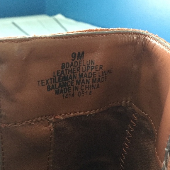 Bandolino Brown Leather Booties - Picture 2 of 10